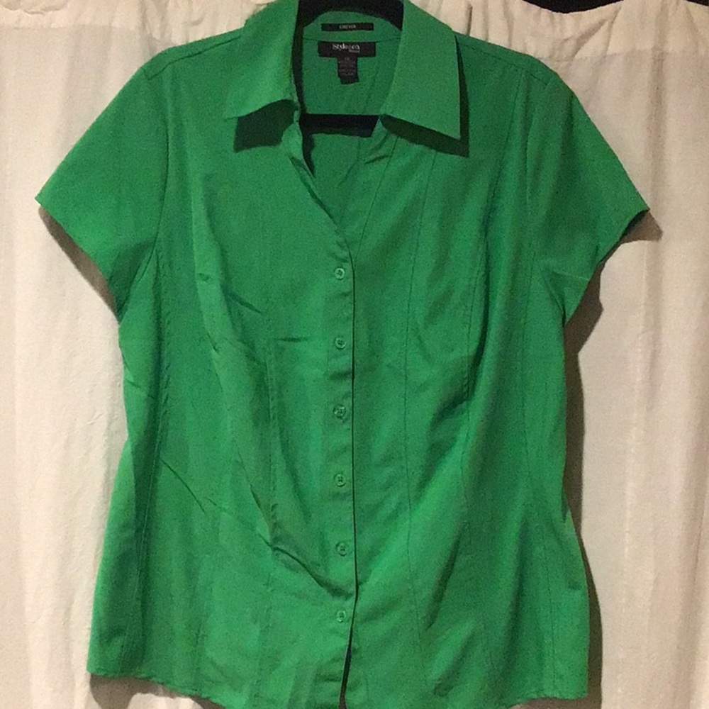 Style & Co button up blouse 1X